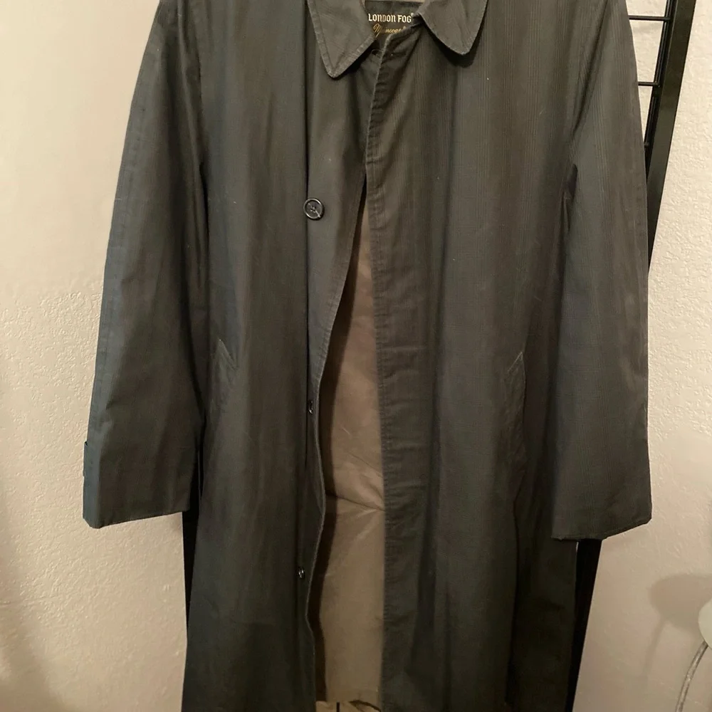 London fog trenchcoat